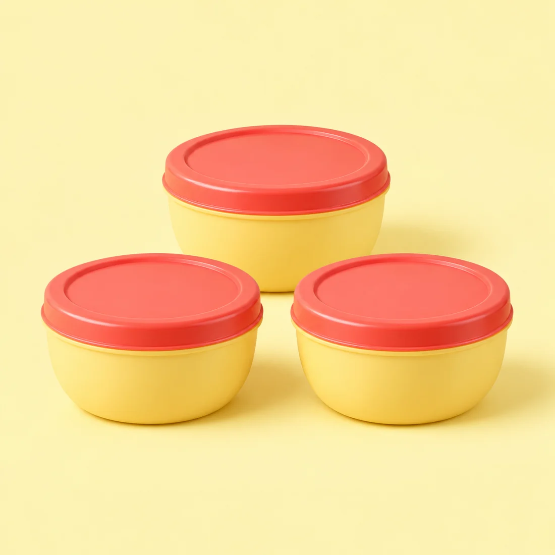 Stacking snack pots